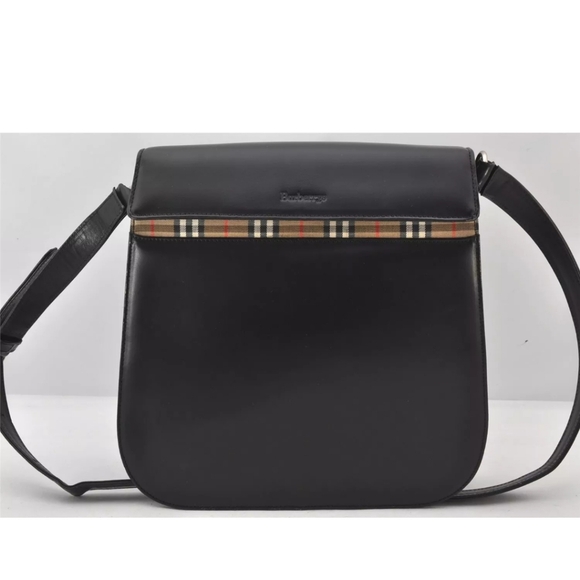 BURBERRY authenticated house check cross-body shoulder bag. - Picture 1 of 13